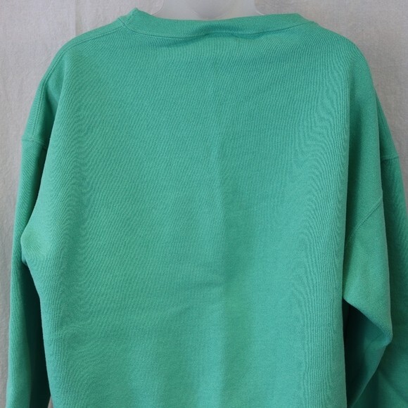 Health Knit Green Duffy’s Ireland Irish Crest Graphic Pullover Sweatshirt XL - Picture 11 of 12